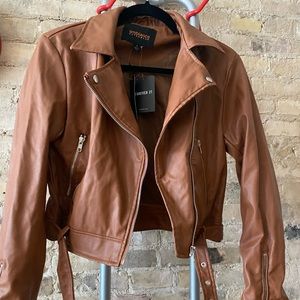 Leather Jacket Brown
